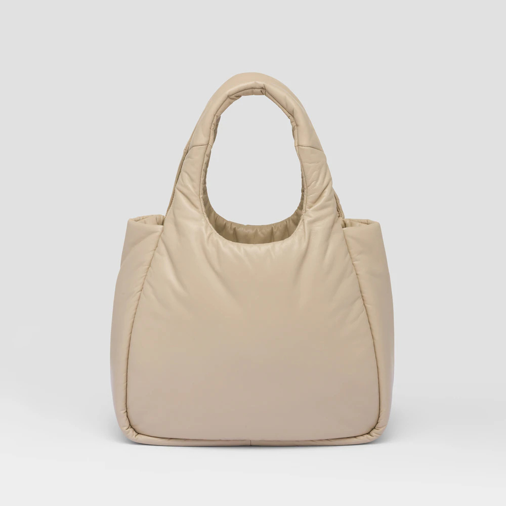 Medium padded  Soft nappa leather bag