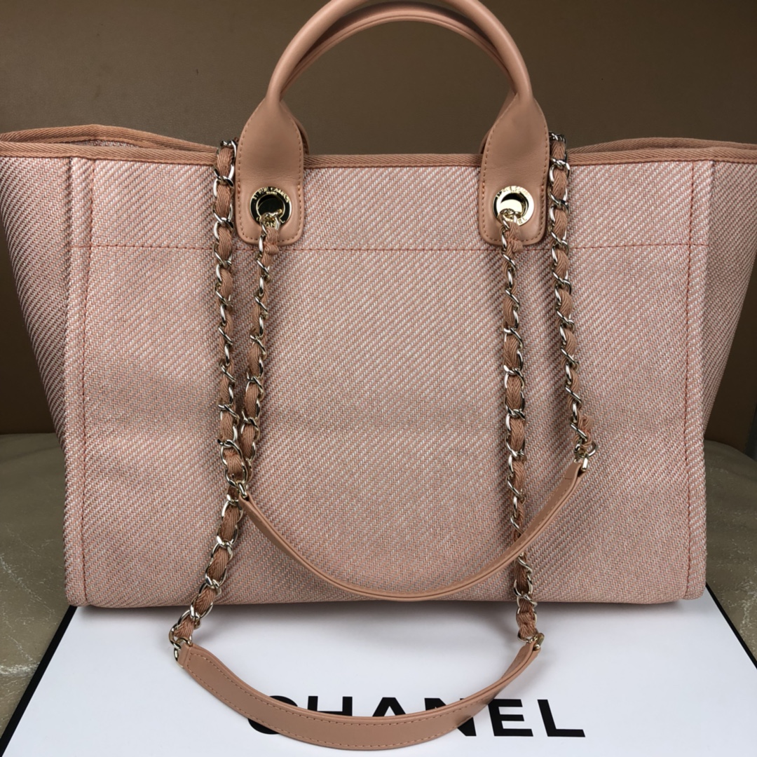 CHANEL Medium Tote Khaki1- A66941