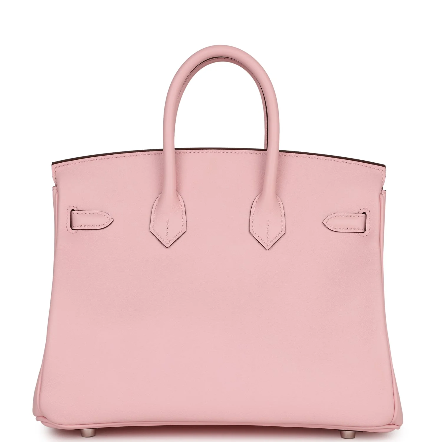Birkin 25 Rose Sakura Swift Palladium Hardware