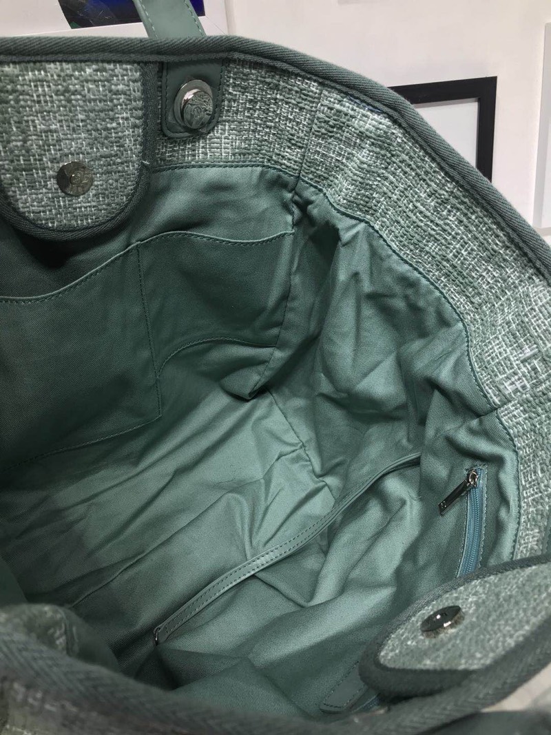 CHANEL Medium Tote grey1- A66941