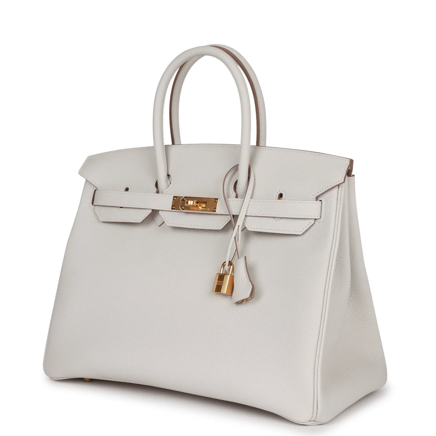 Birkin 35 Gris Pale Togo Gold Hardware