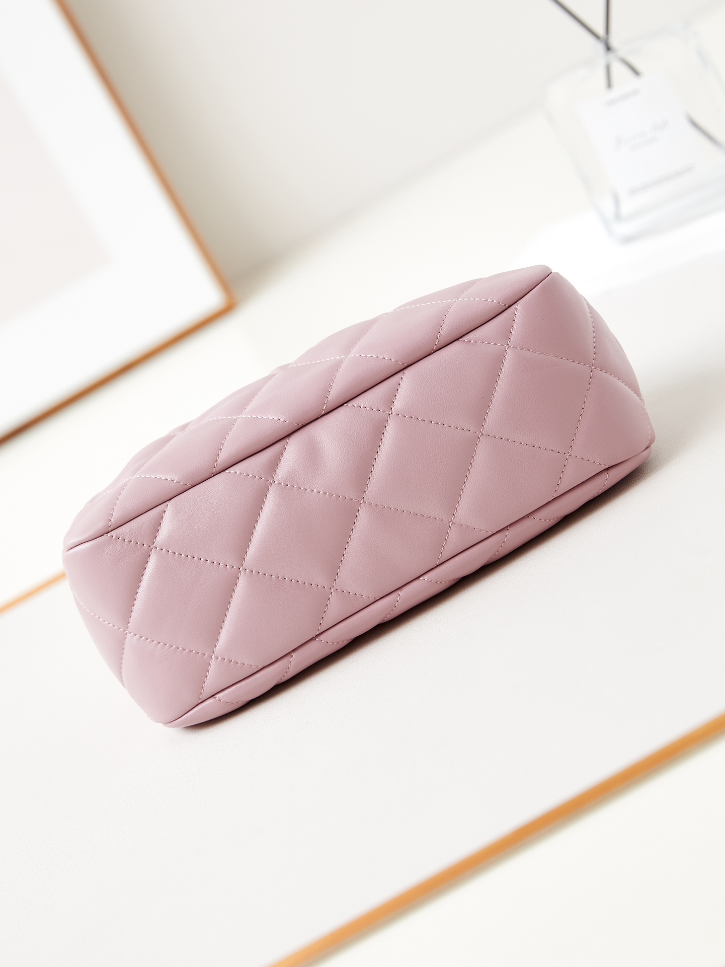 CHANEL Clutch Bag Pink-AS4717