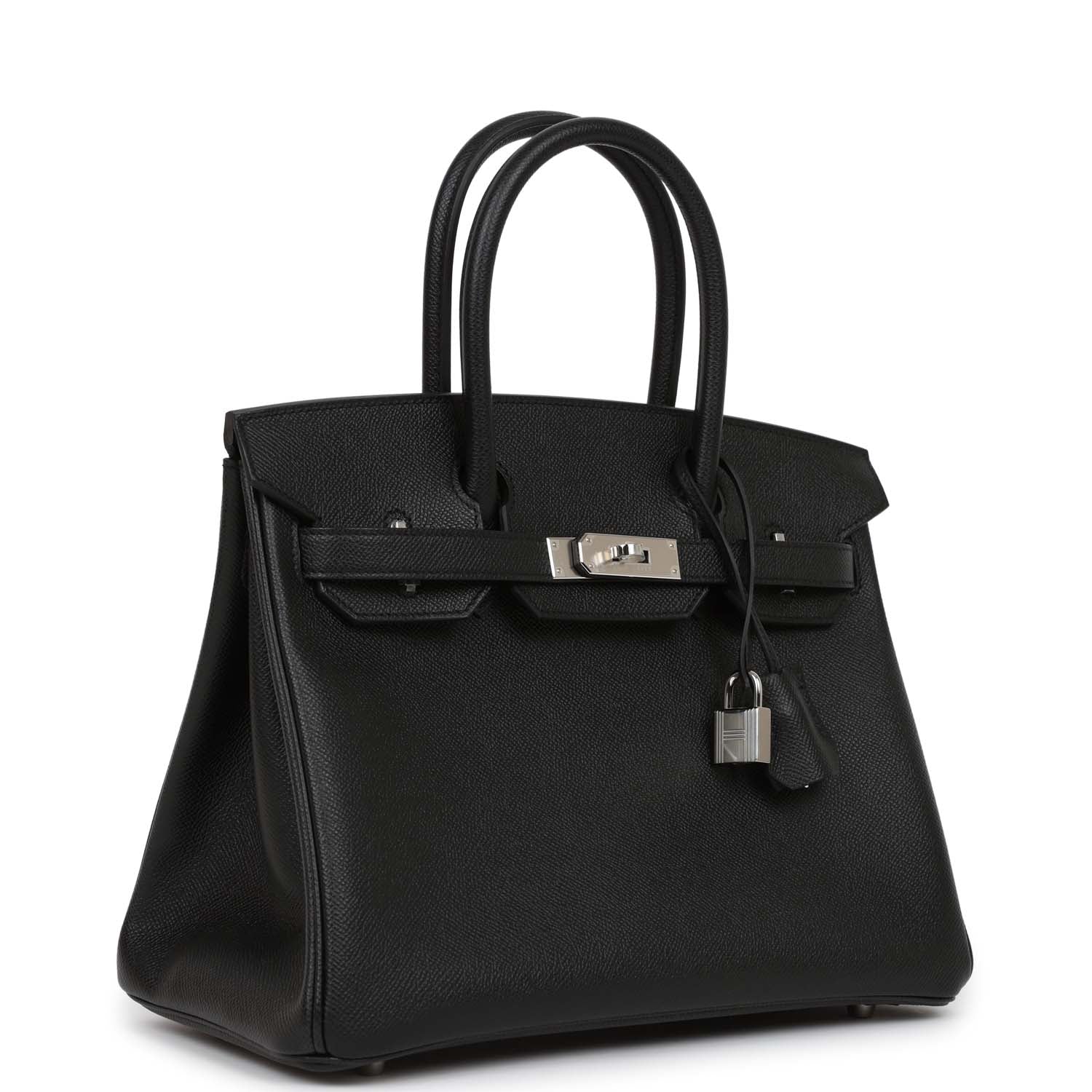 Birkin 30 Black Epsom Palladium Hardware