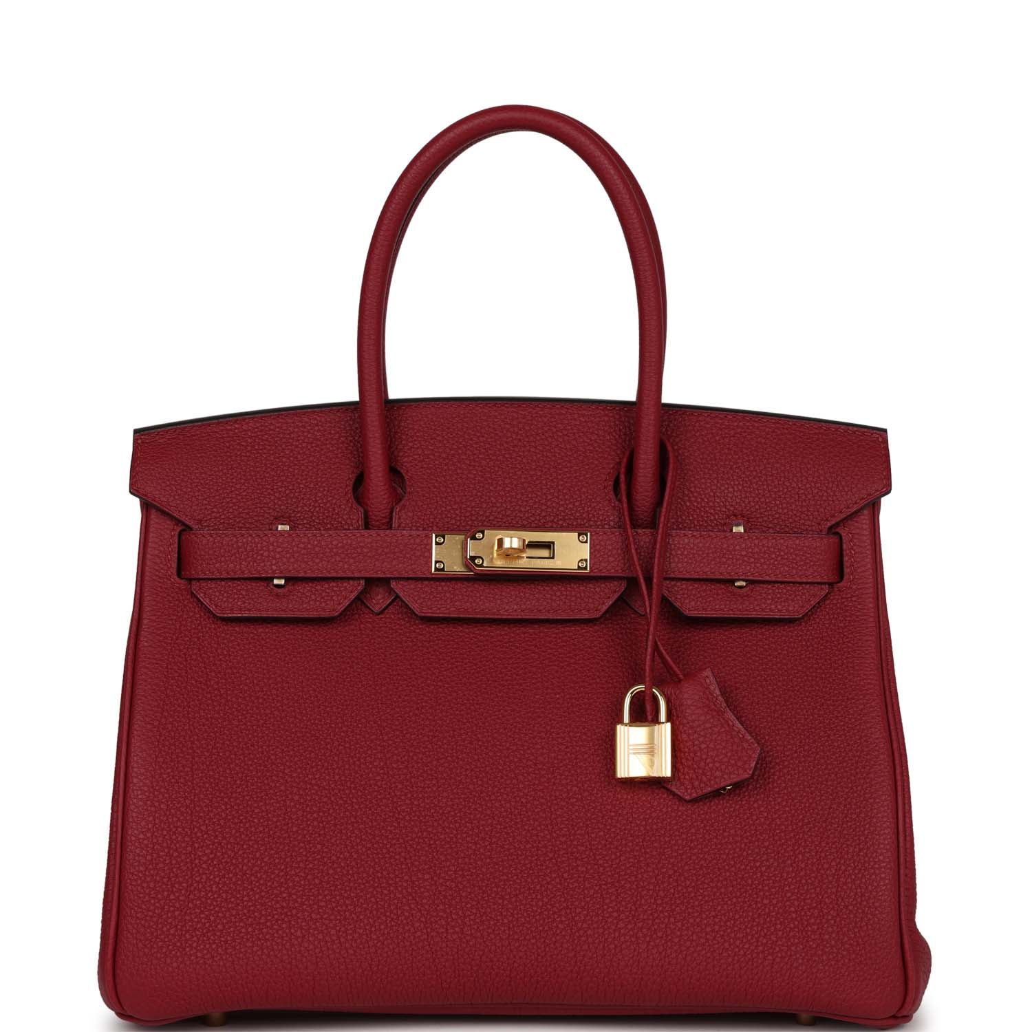 Birkin 30 Rouge Grenat Togo Gold Hardware