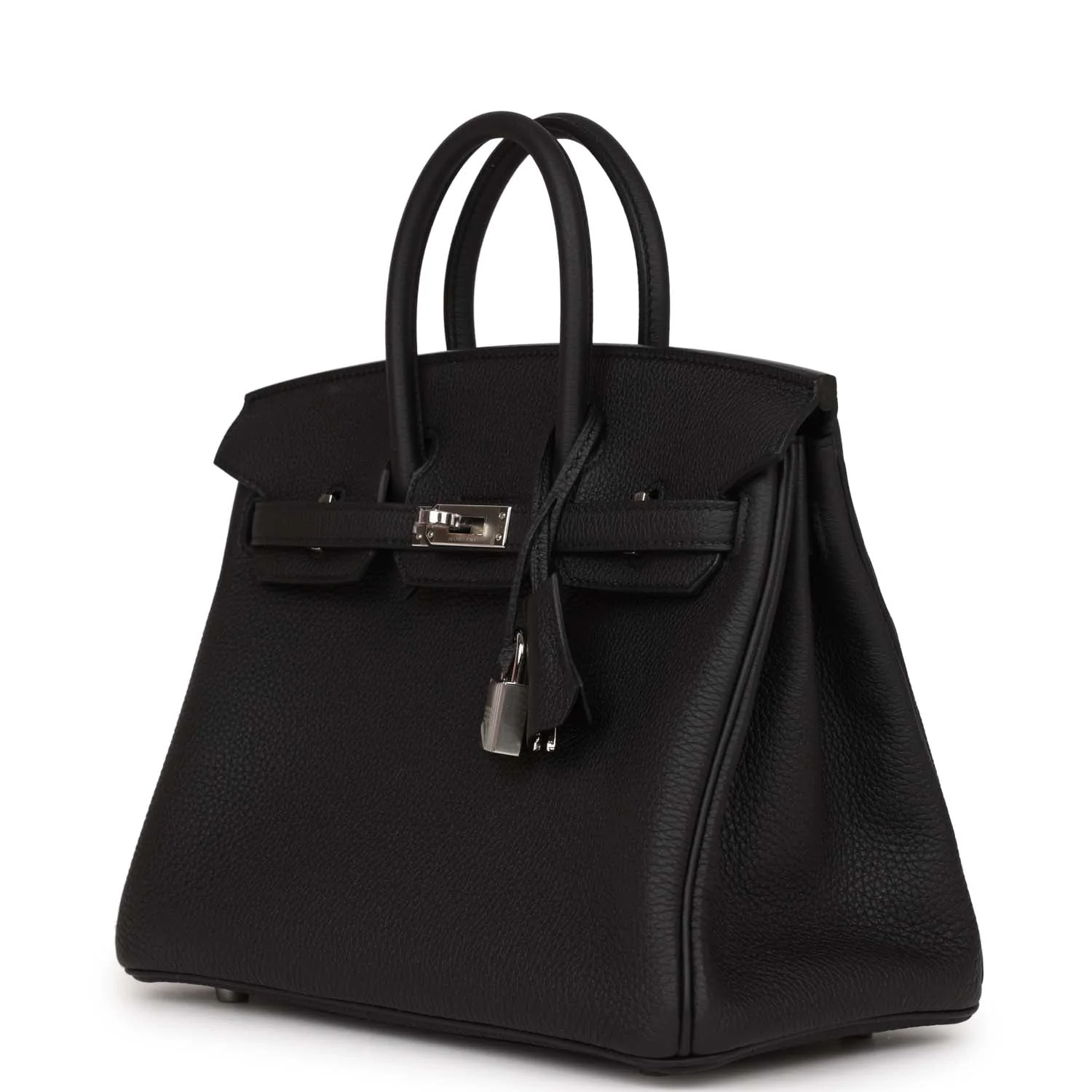 Birkin 25 Black Togo Palladium Hardware