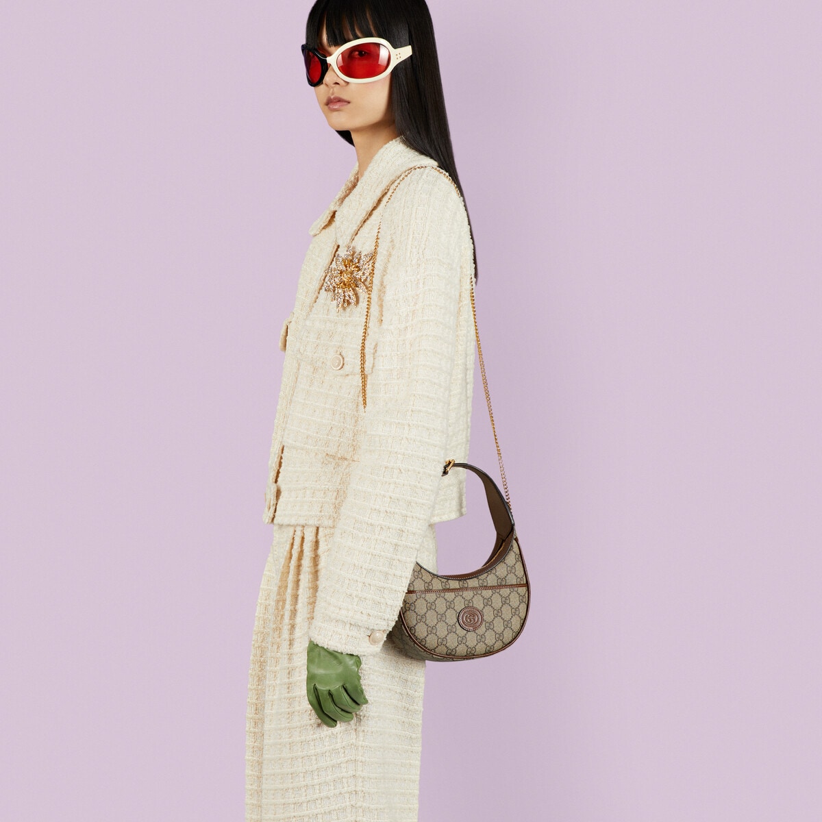 Half-moon-shaped mini baGG with Interlocking