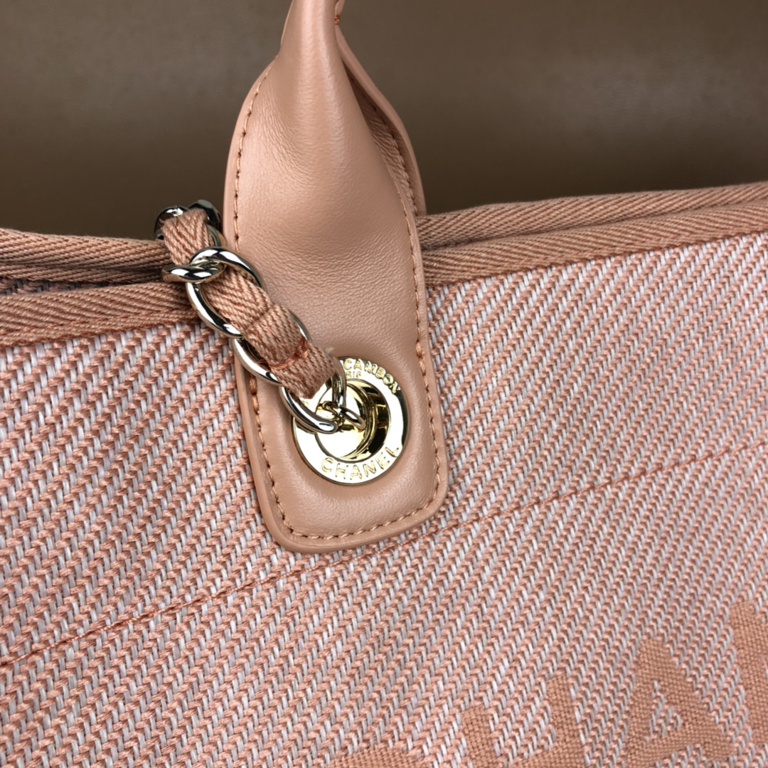 CHANEL Medium Tote Khaki1- A66941