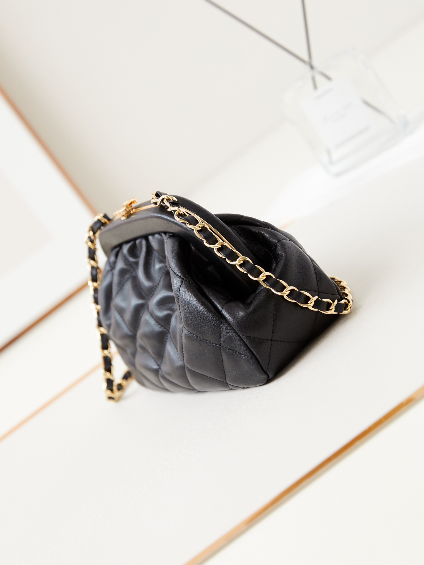 CHANEL Clutch Bag Black-AS4717
