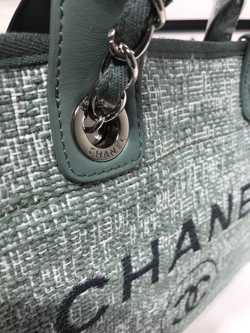 CHANEL Medium Tote grey1- A66941