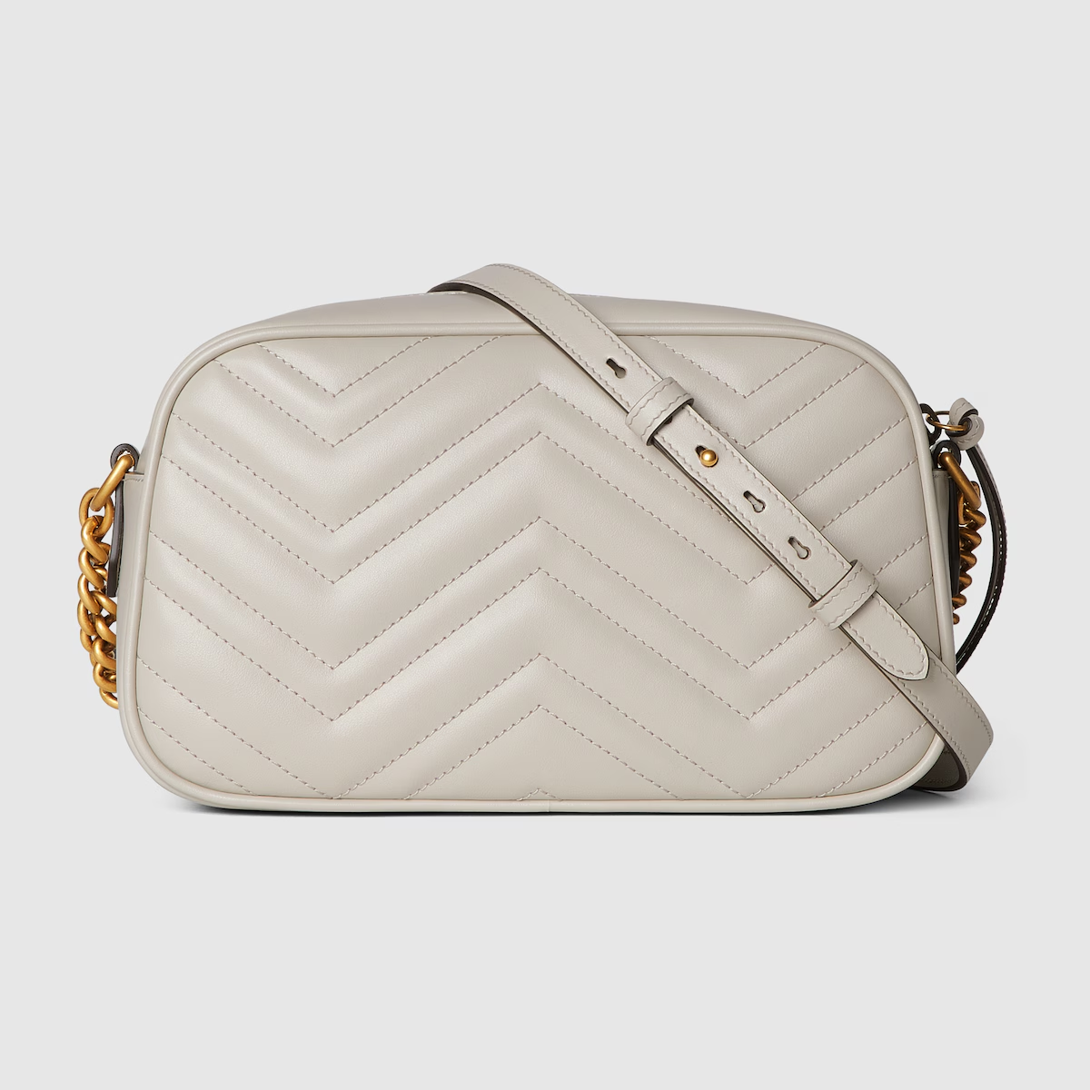 GG Marmont Small Shoulder Bag Grey