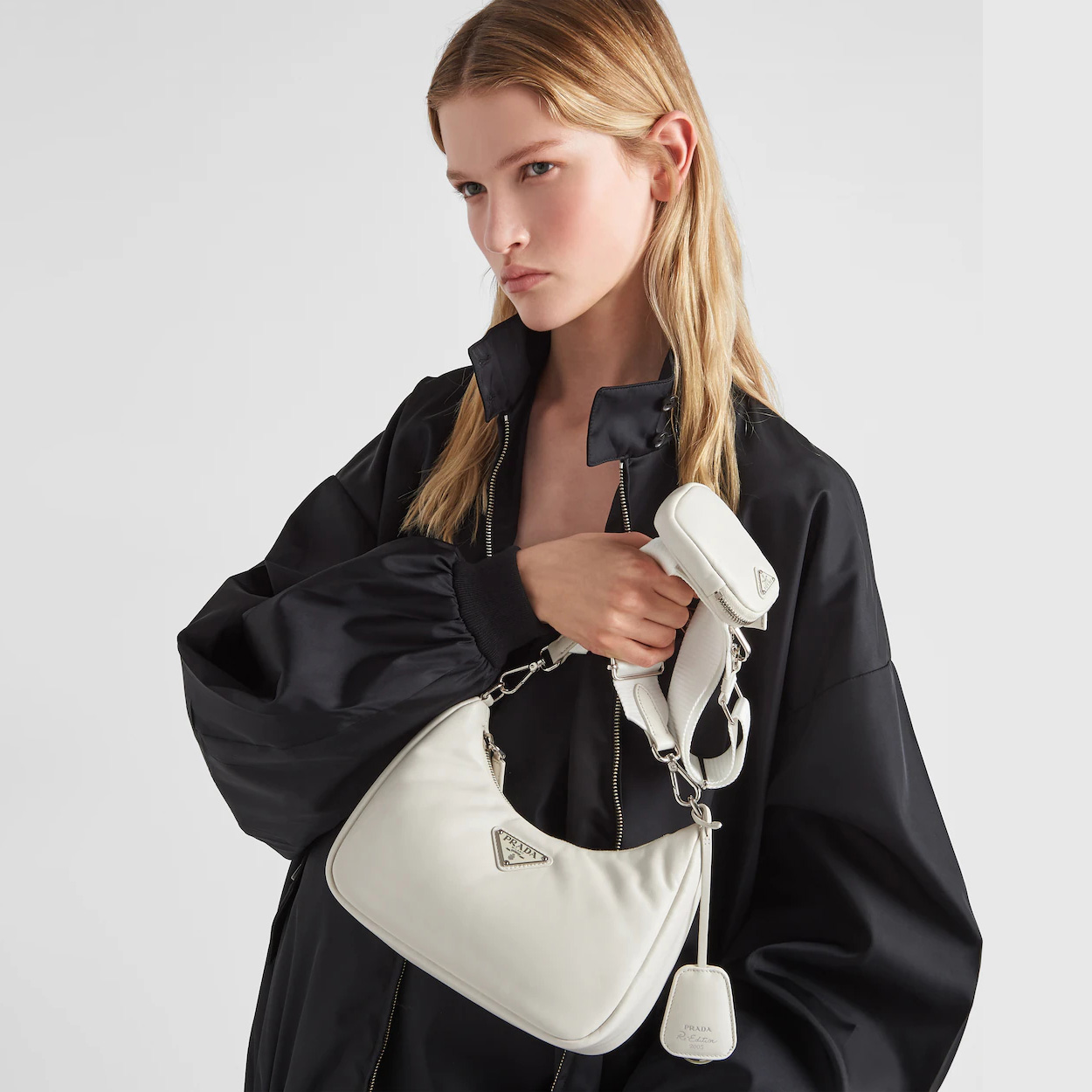 Padded nappa-leather  Re-Edition 2005 shoulder bag