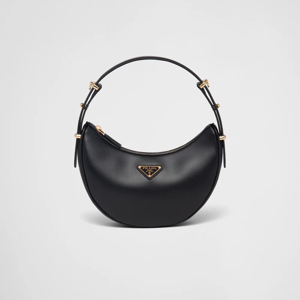 Arque leather shoulder bag