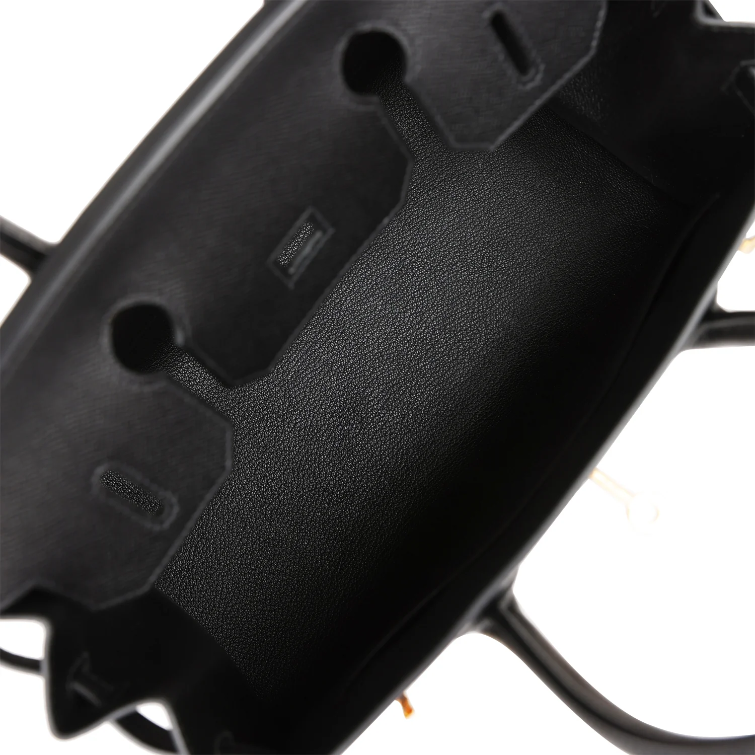 Birkin Sellier 30 Black Epsom Gold Hardware