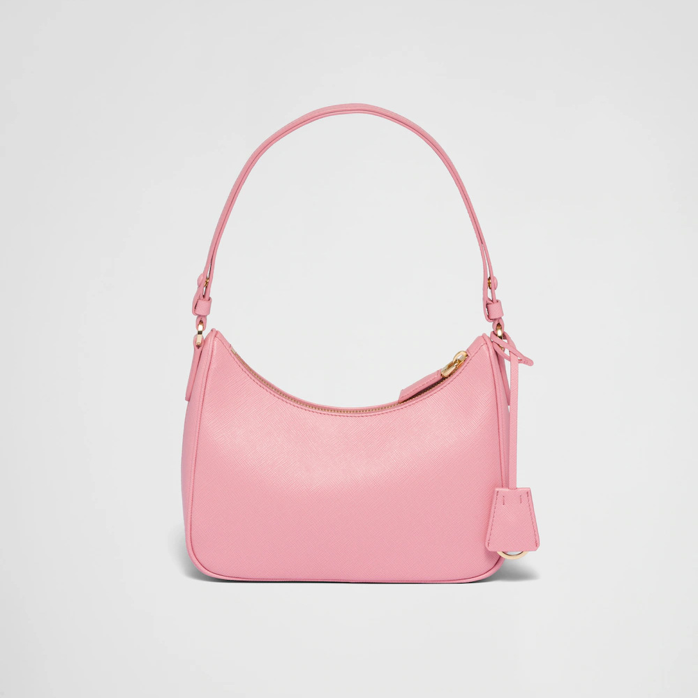 Re-Edition Saffiano leather mini bag