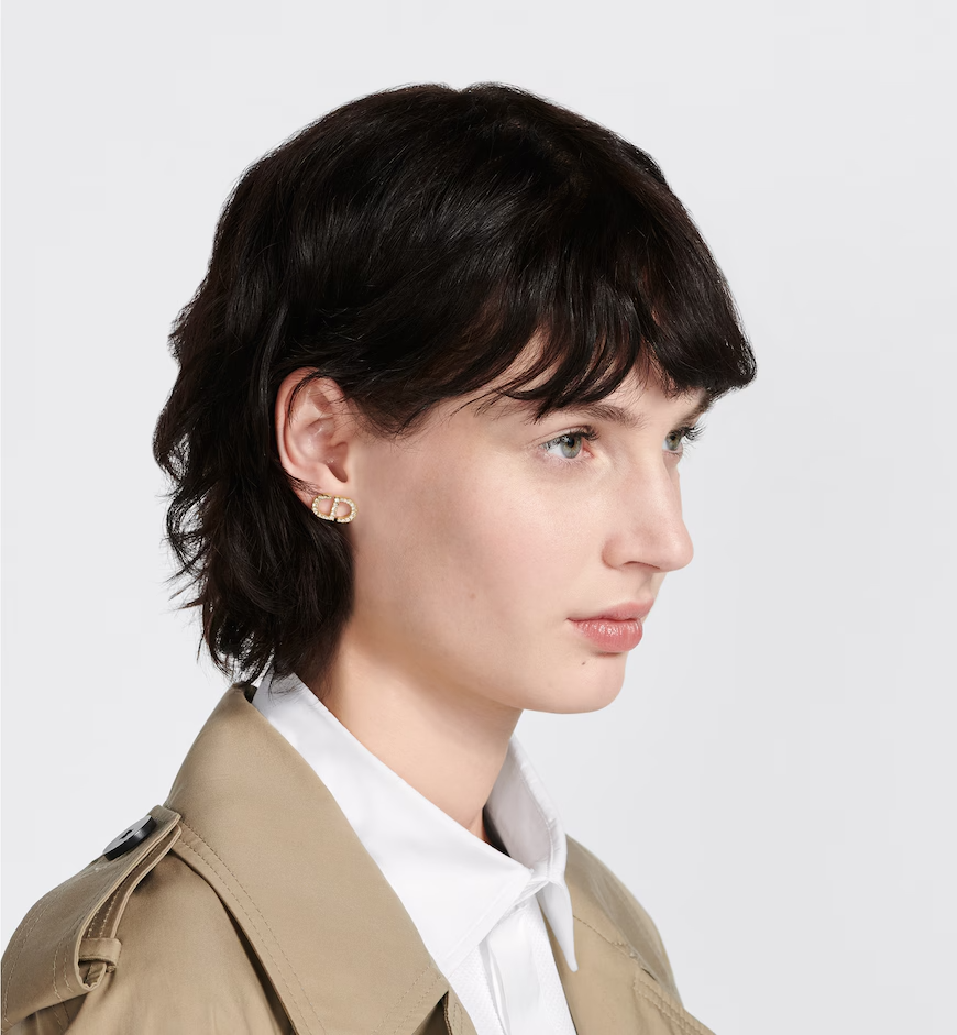 Petit CD Stud Earrings