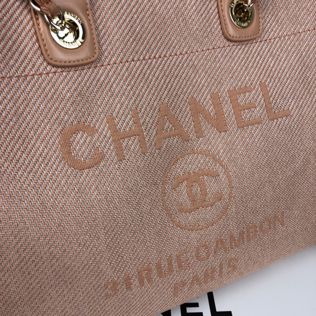 CHANEL Medium Tote Khaki1- A66941