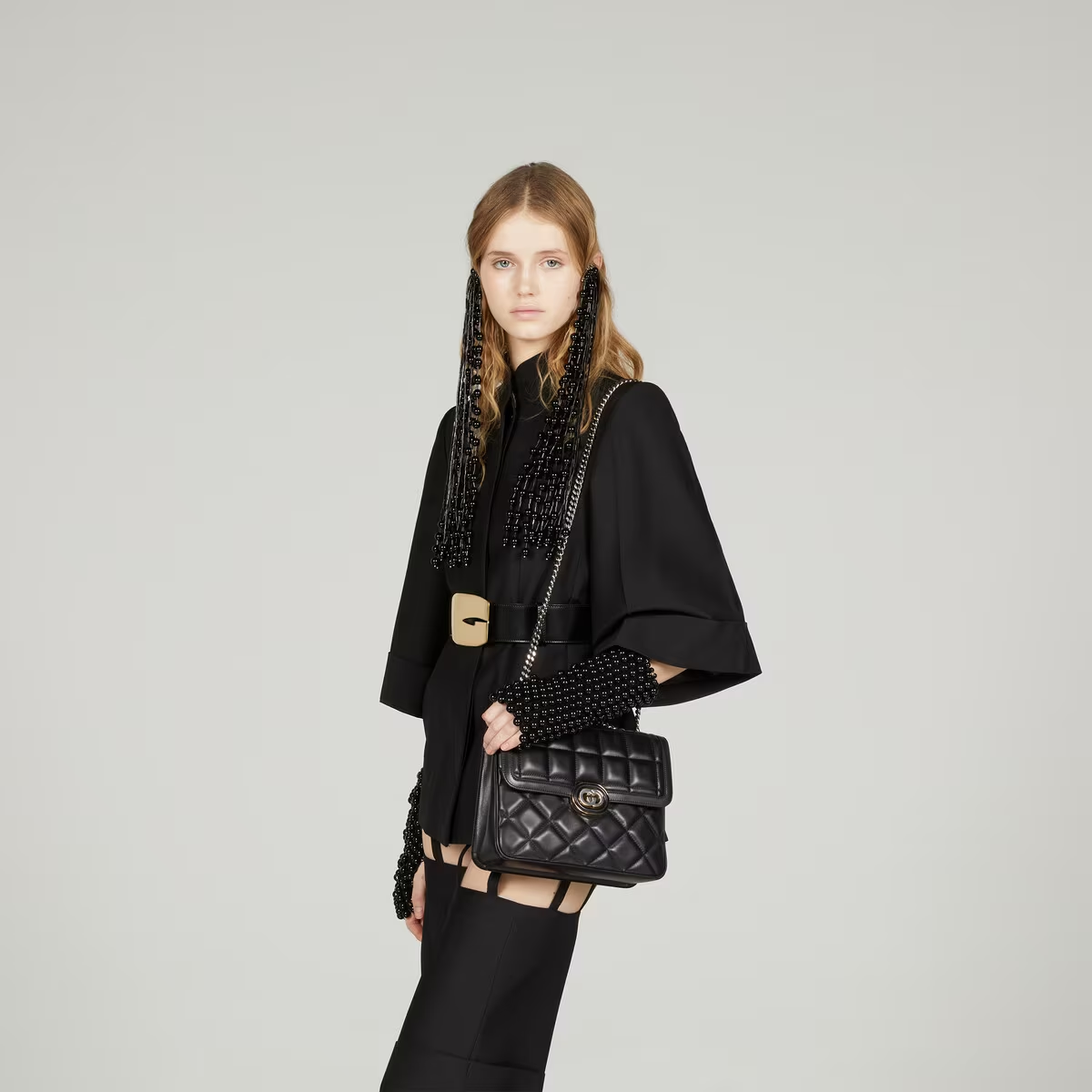 Deco small shoulder bag