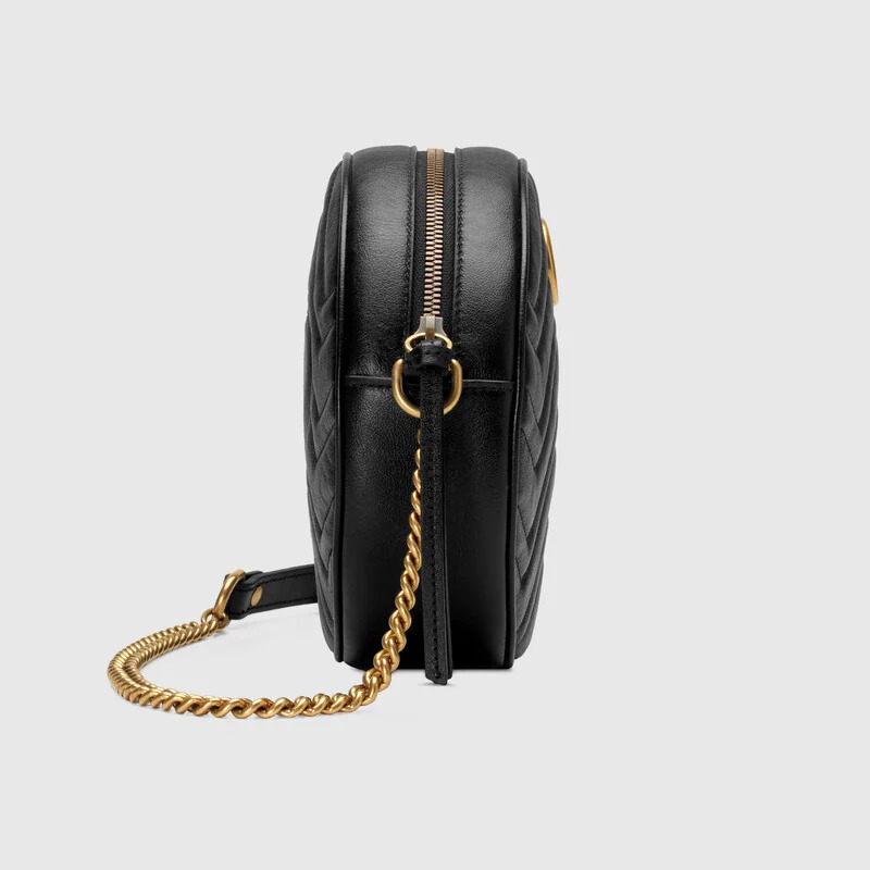 GG Marmont Mini Round Shoulder Bag