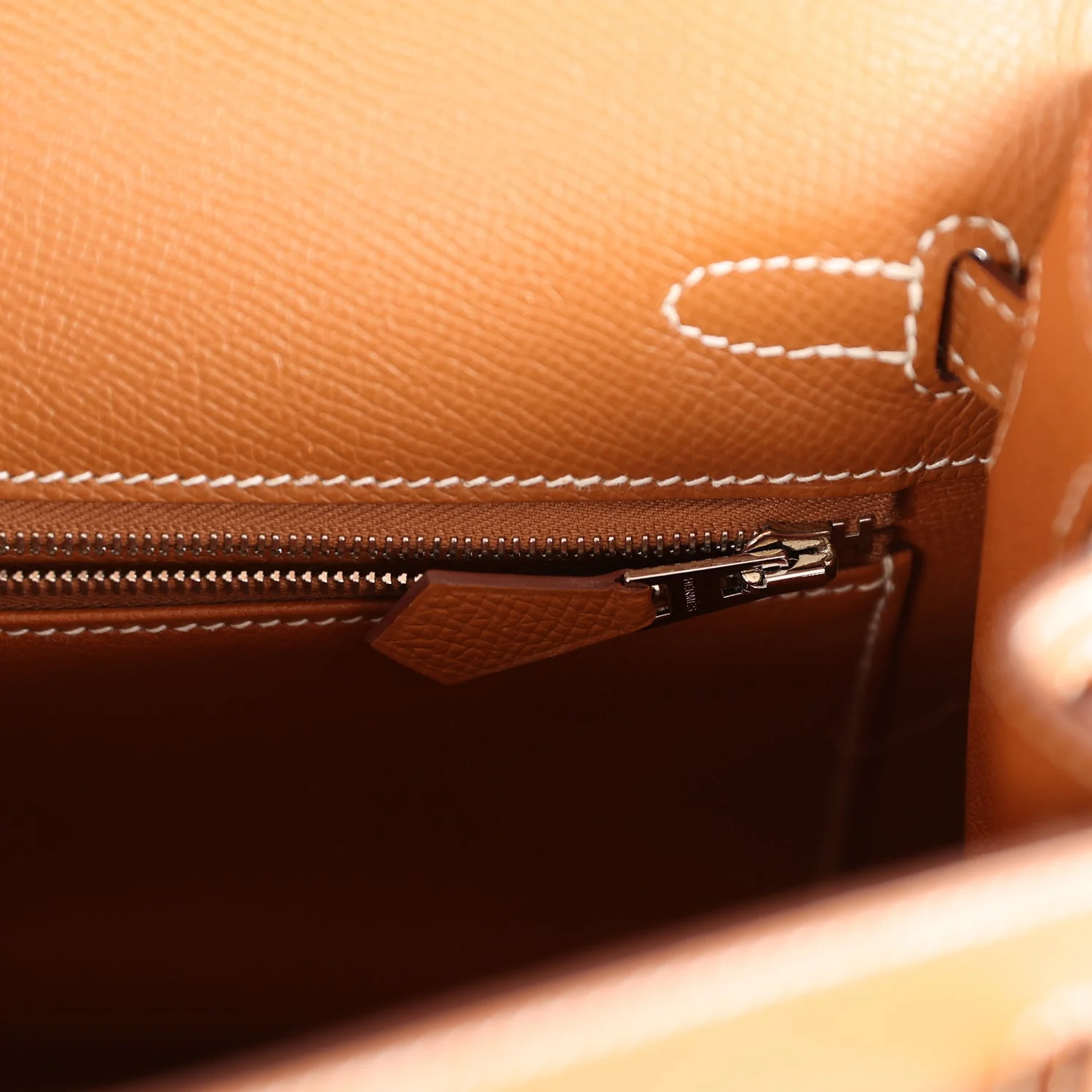 Kelly Sellier 25 Gold Epsom Palladium Hardware