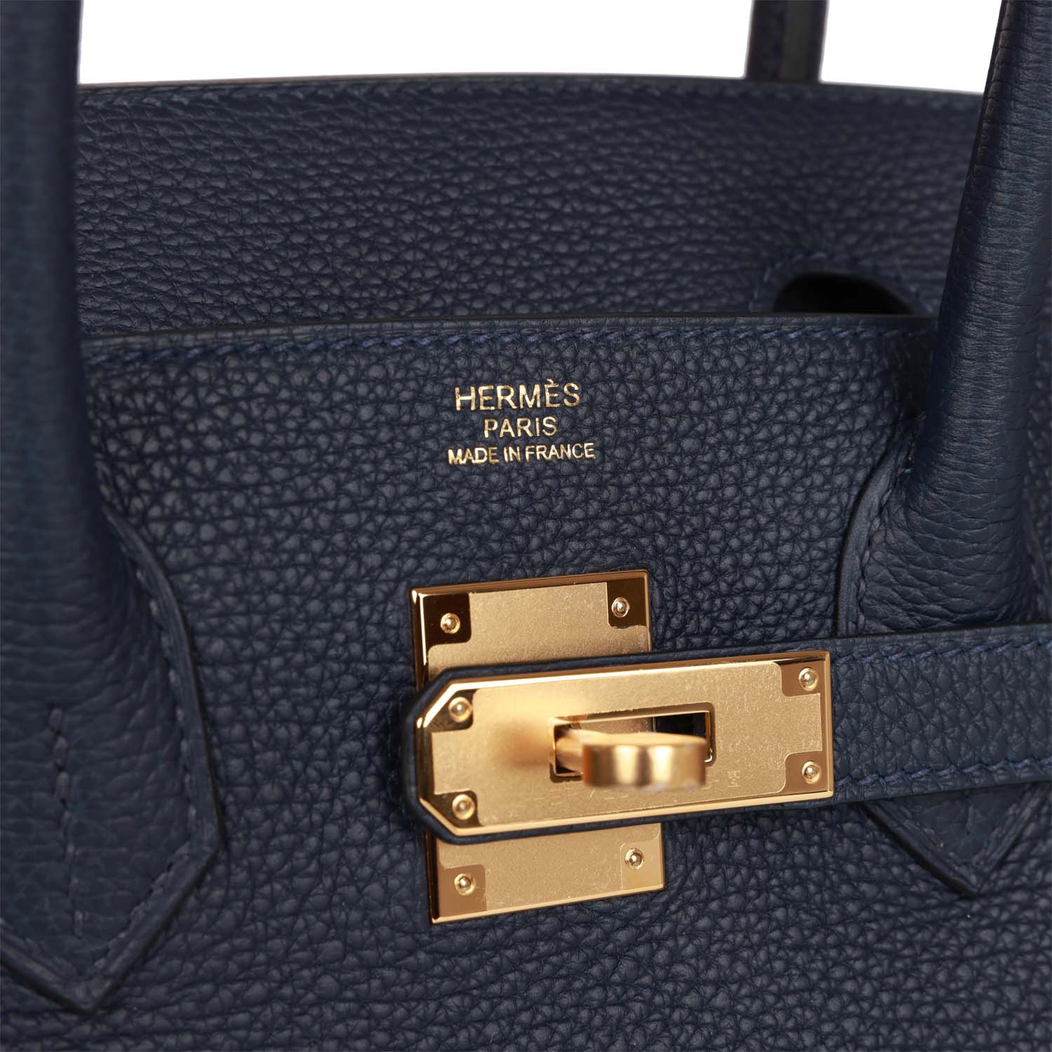 Birkin 30 Bleu Nuit Togo Gold Hardware