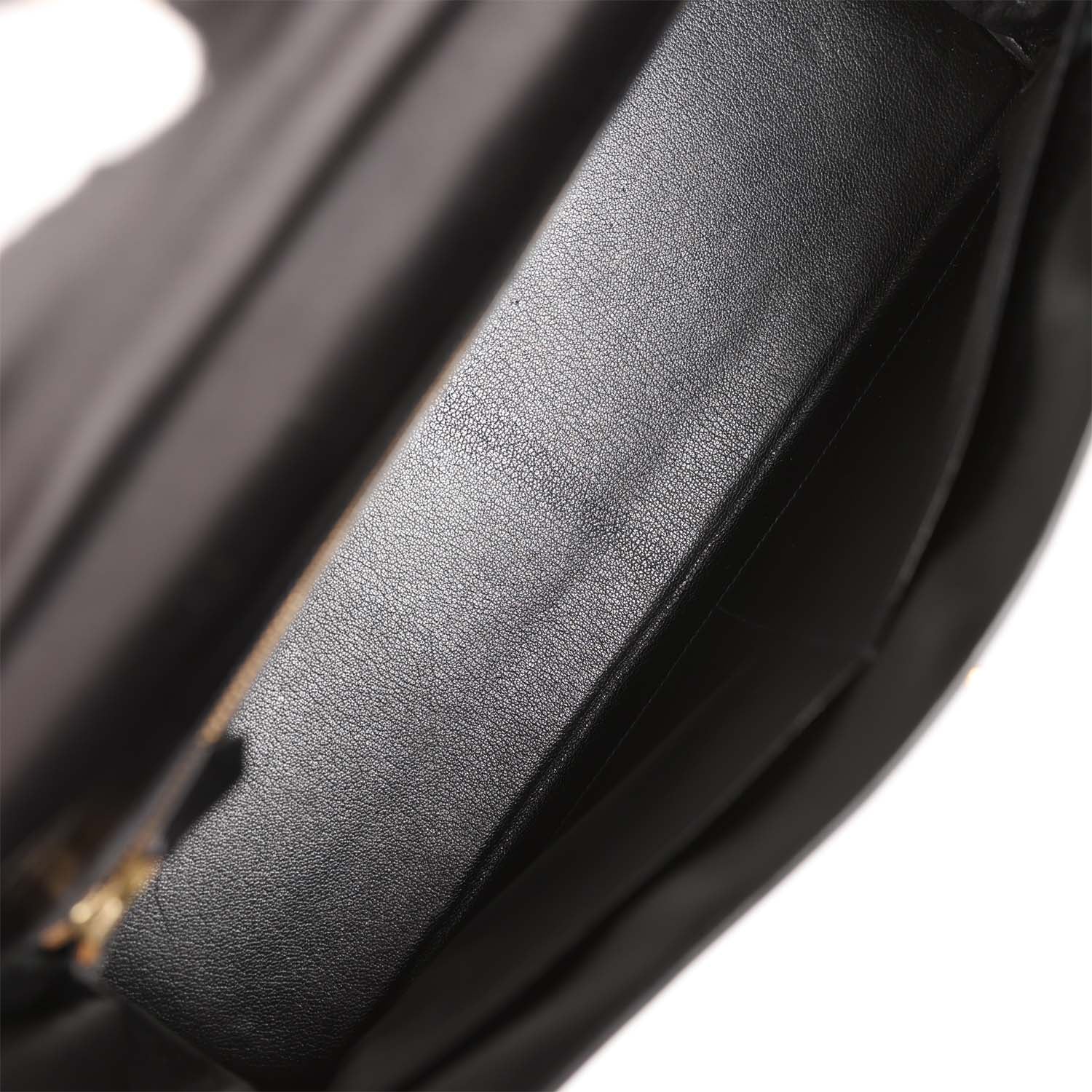 Kelly 35 Retourne Black Box Gold Hardware