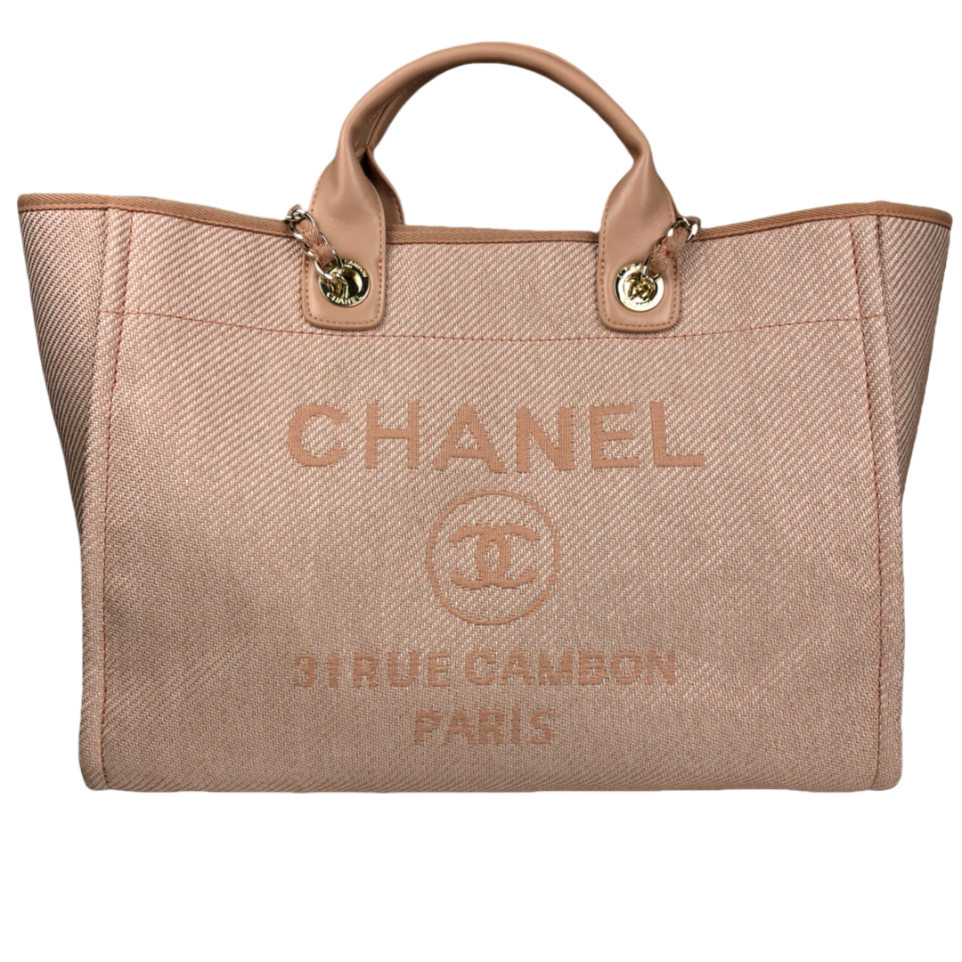 CHANEL Medium Tote Khaki1- A66941