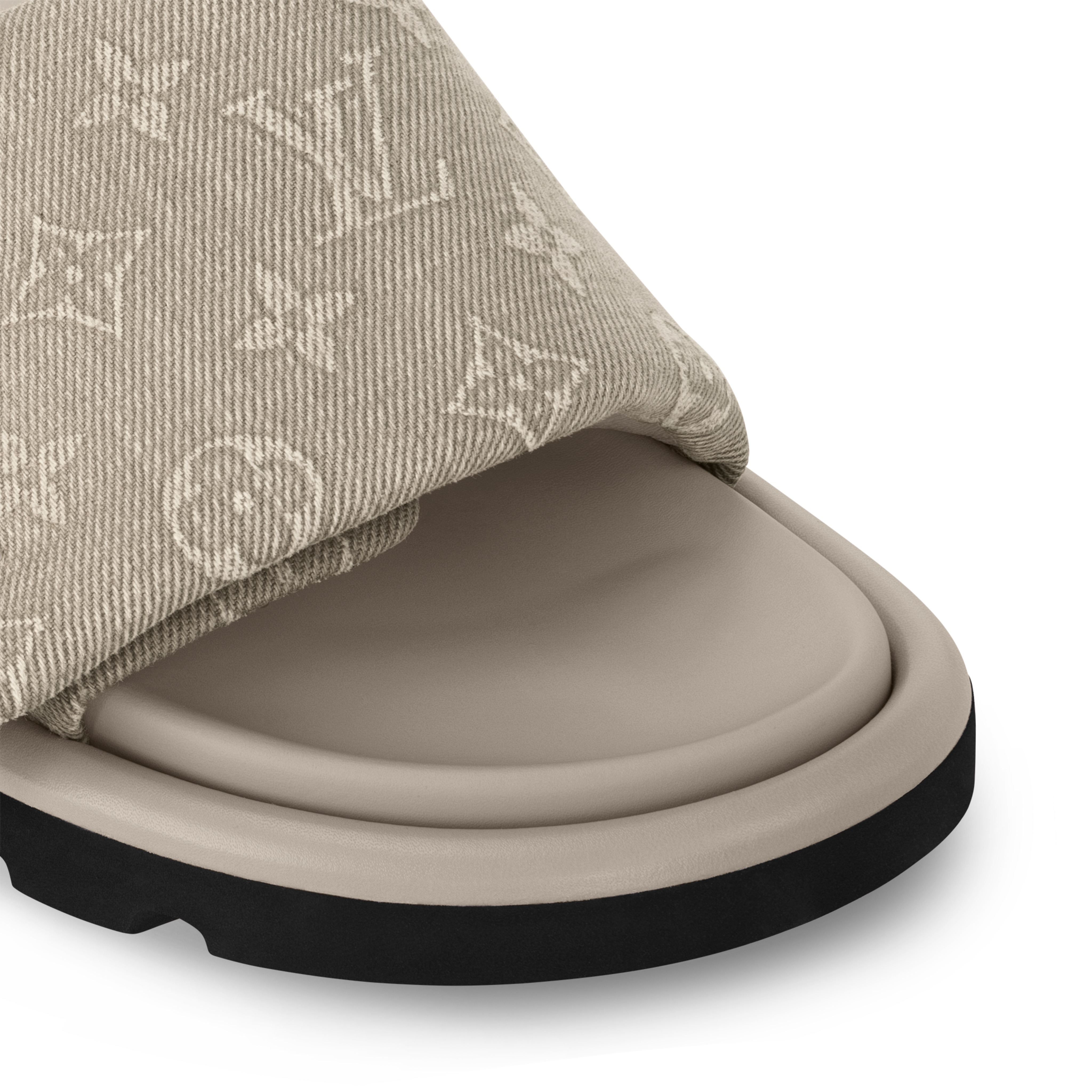 Louis Vuitton 1ACJ01 Pool Pillow Flat Comfort Mule Beige