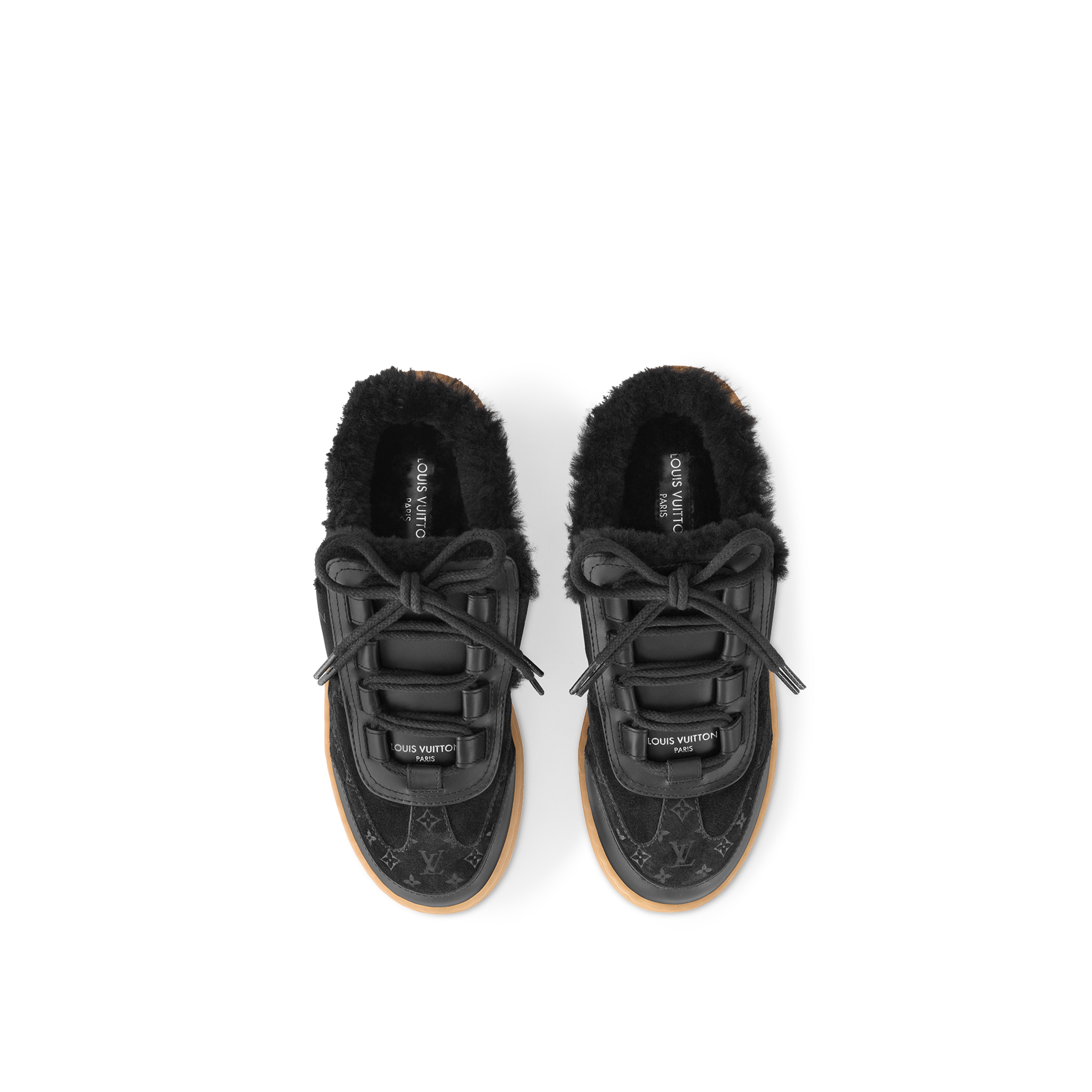 Louis Vuitton Lous Open Back Sneaker Black 1ACAE7