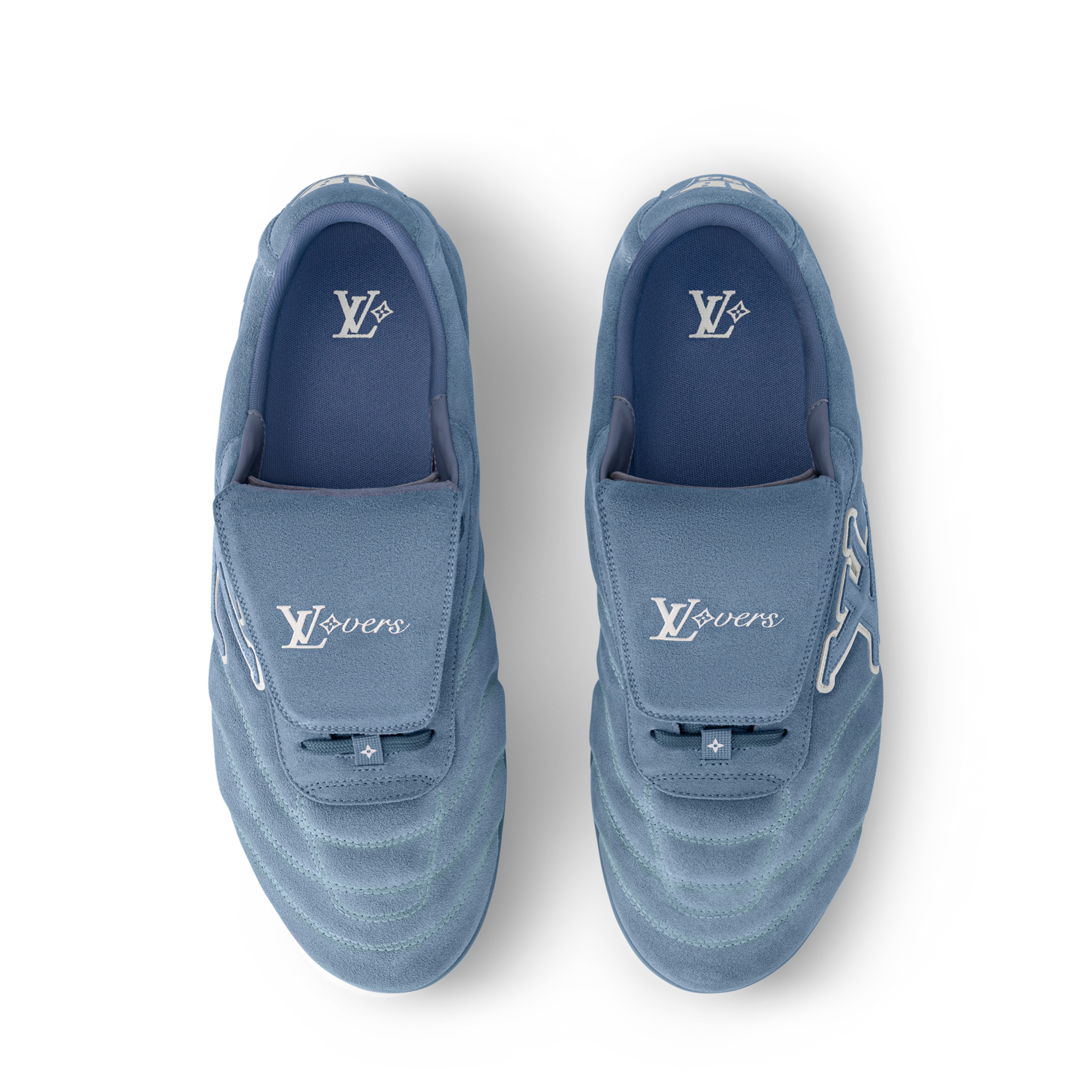 Louis Vuitton 1AHTYY LV Footprint Soccer Blue
