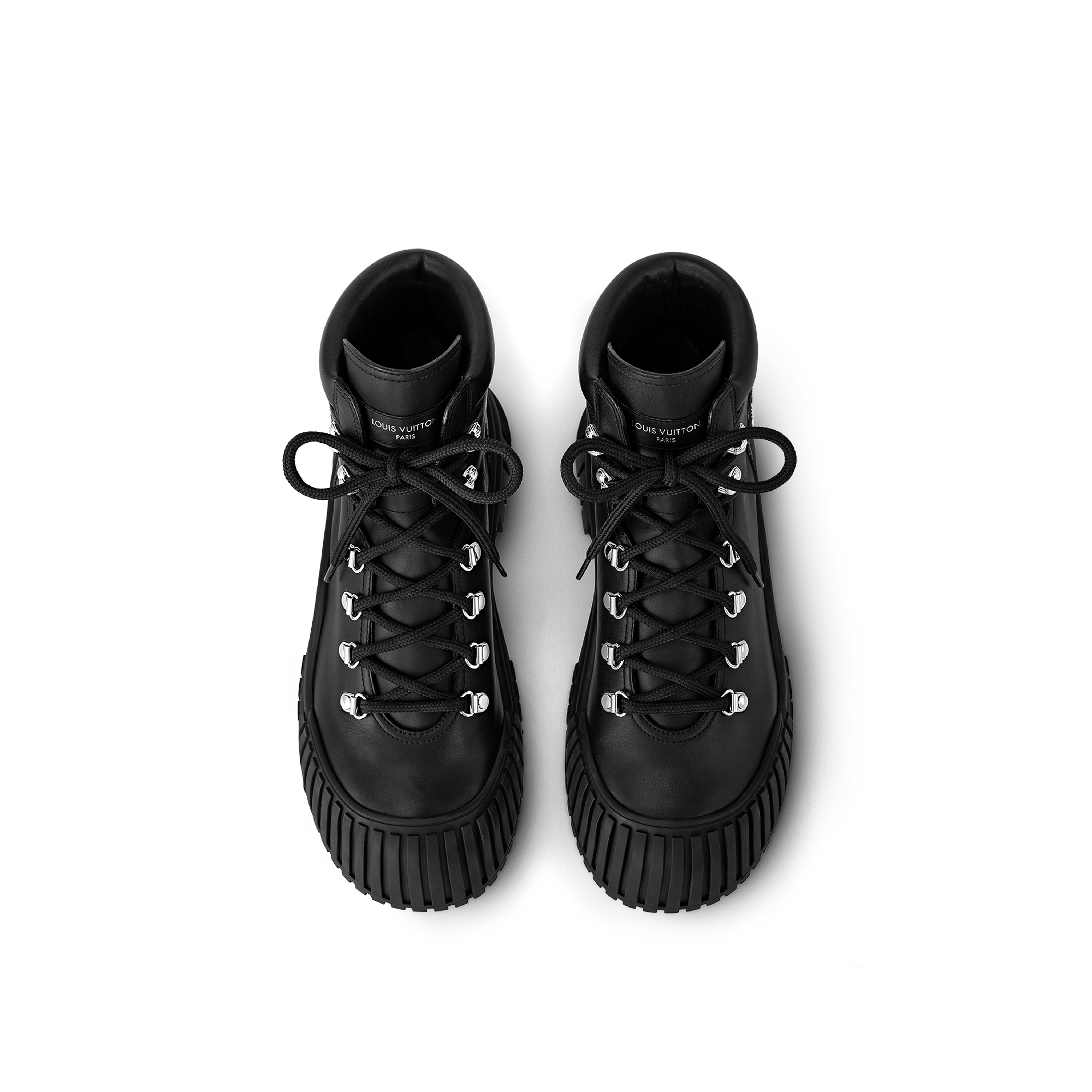 Louis Vuitton LV Ruby Flat Ranger Boot Black 1AAM5U