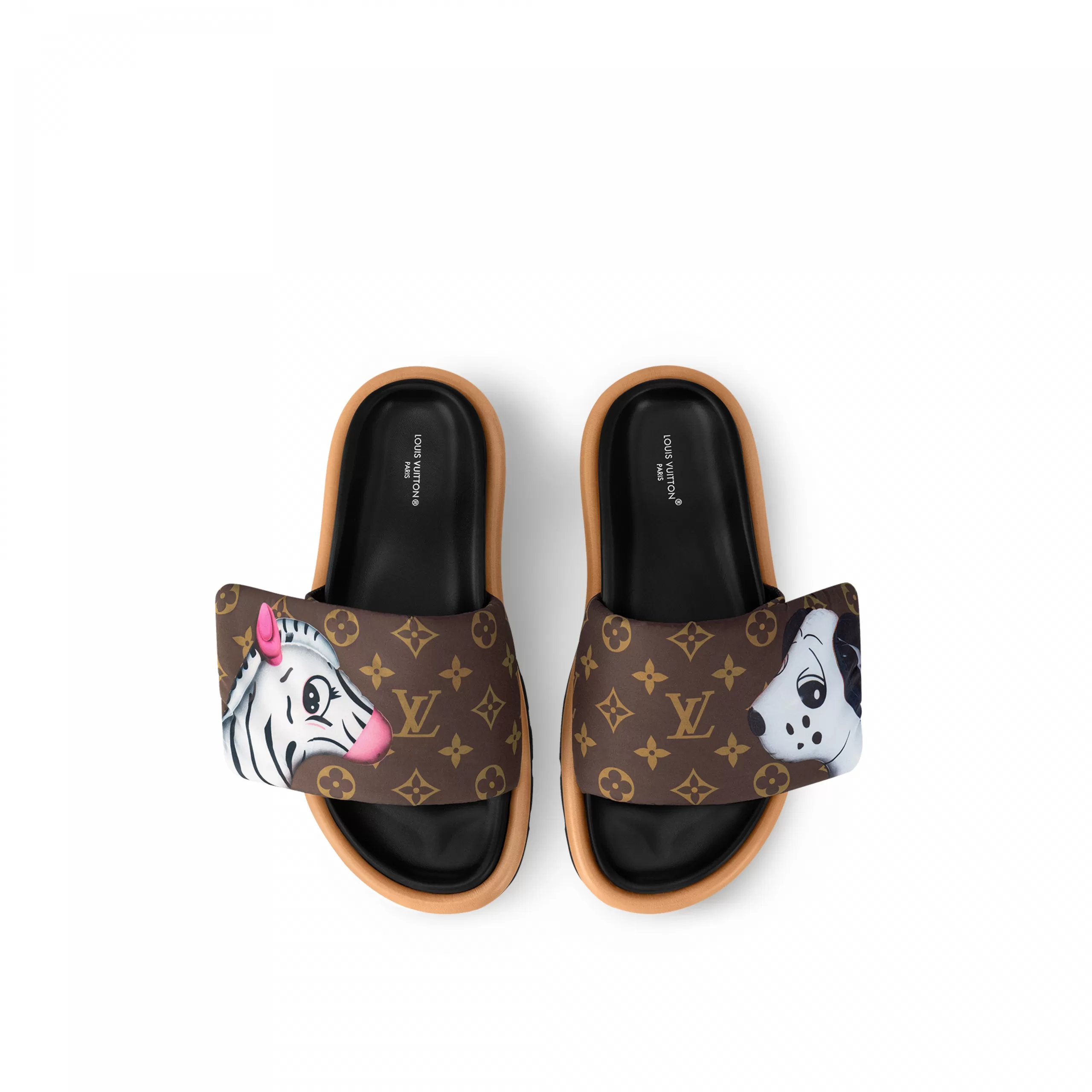 Louis Vuitton 1AD3AY Pool Pillow Flat Comfort Mule Monogram