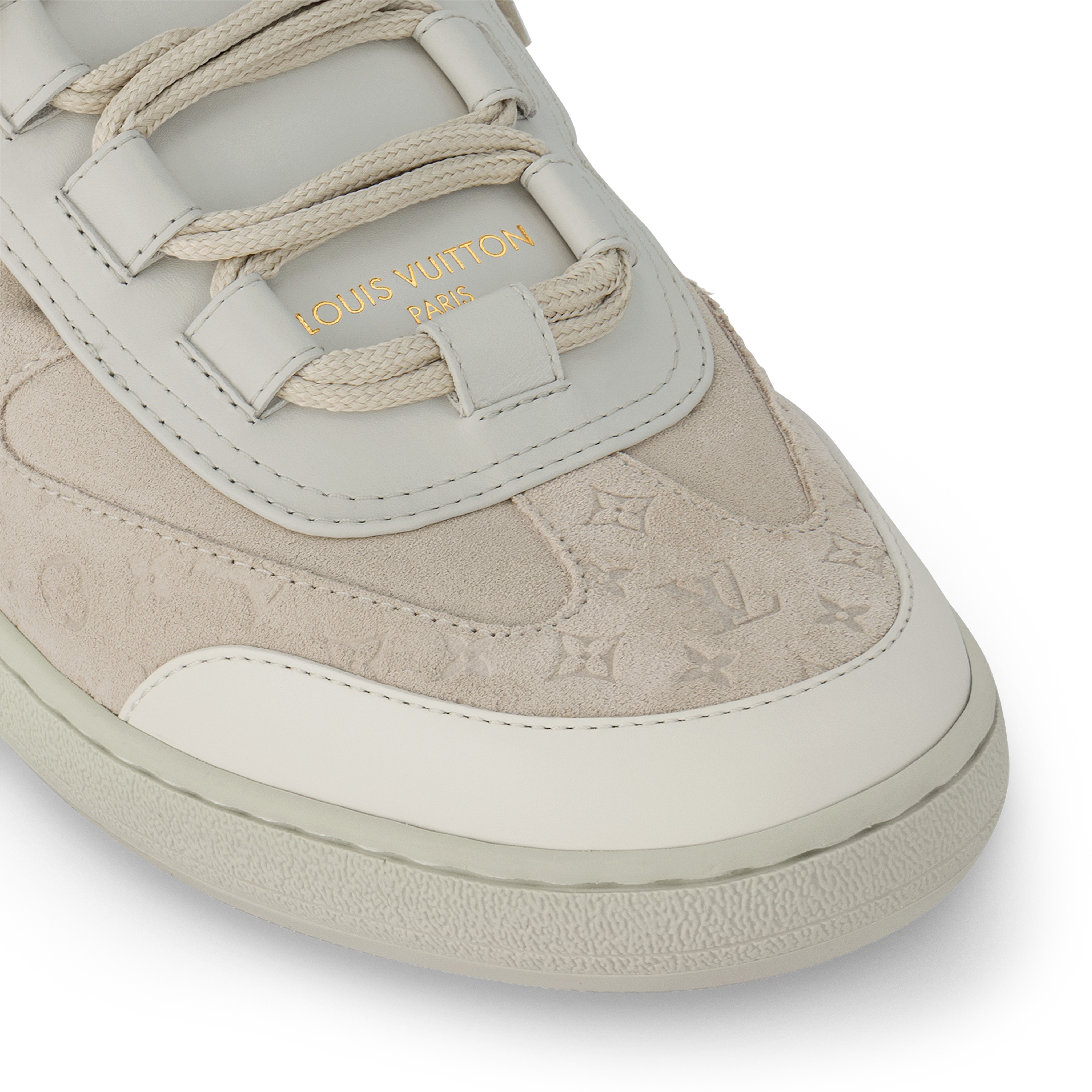 Louis Vuitton FLIGHT MODE Lous Open Back Sneaker Light Gray 1ACADJ