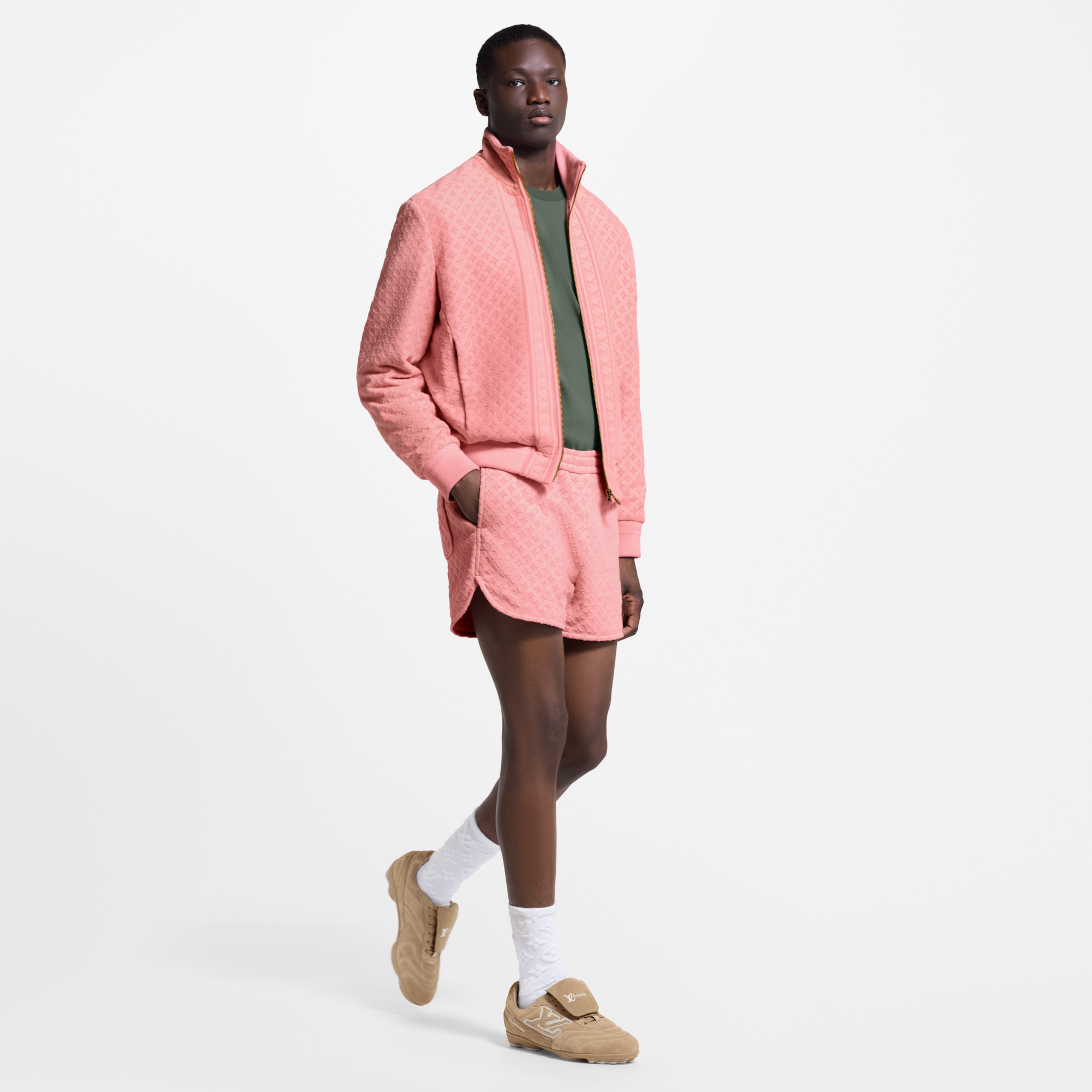 Louis Vuitton 1AHTXA LV Footprint Soccer Beige