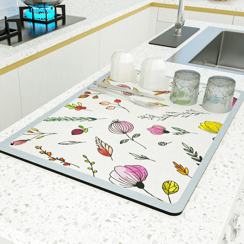 (🎄Early Christmas Hot Sale 48% OFF) Multi-purpose Kitchen Drying Mat