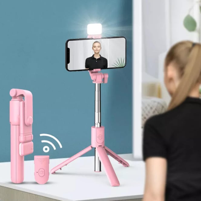 🔥 BIG SALE - 49% OFF🔥🔥-2022 New 6 In 1 Wireless Bluetooth Selfie Stick(BUY 3 GET 15%OFF&FREE SHIPPING!)