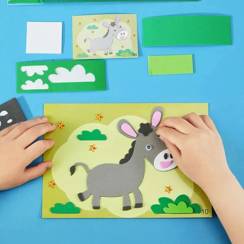 🔥LAST DAY 49% OFF-Cartoon EVA Sticker Toys - BUY 2 FREE SHIPPING