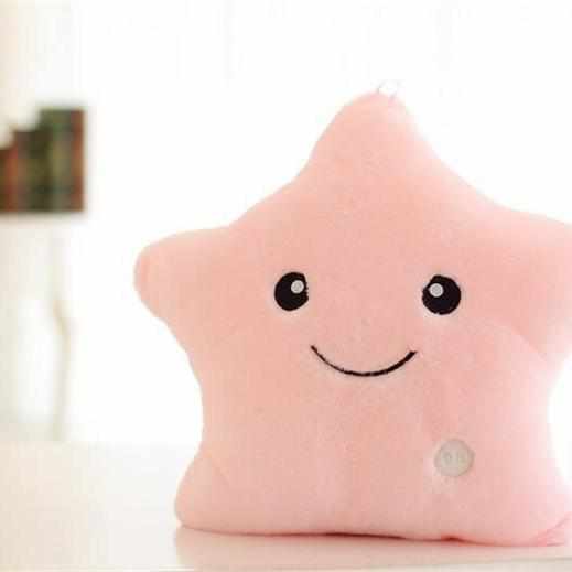 Glowing Star Pillow