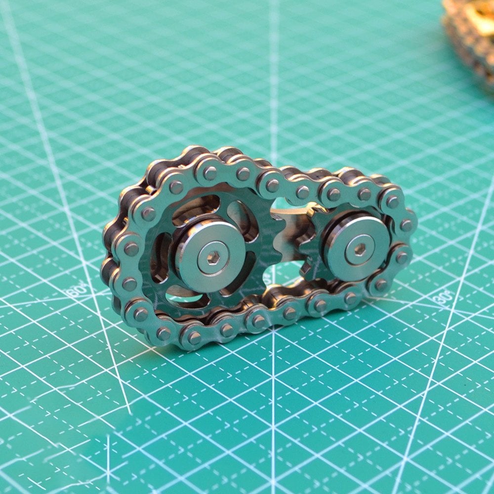 Sprockets Bicycle Chain Fidget Spinner Toys