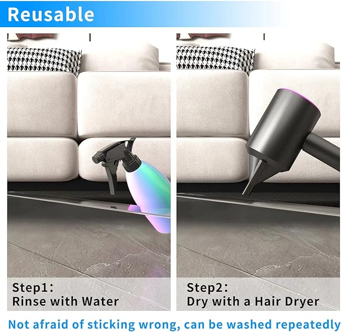 Clear Toy Blockers for Furniture