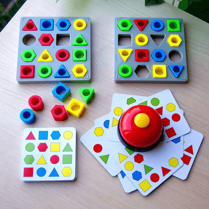 🔥2022 Summer Hot Sale - 48% OFF🔥Shape Matching Game Color Sensory Educational Toy - Buy 2 Get EXTRA 10% OFF & FREE SHIPPING