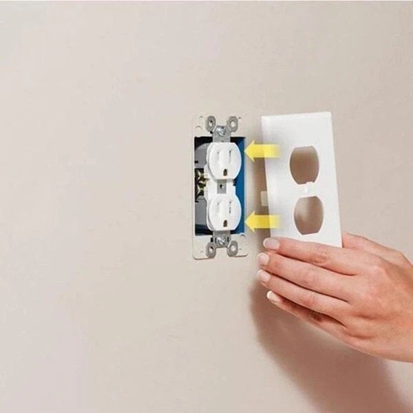 🔥 BIG SALE - 48% OFF🔥Outlet Wall Plate With Night Lights-No Batteries or Wires