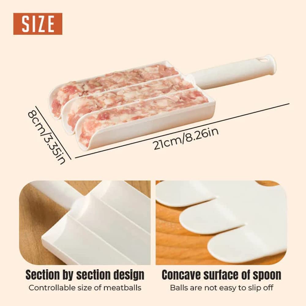 🔥Hot Sale 40%OFF🔥Kitchen Triple Meatball Mold-Buy 2 Get 1 Free