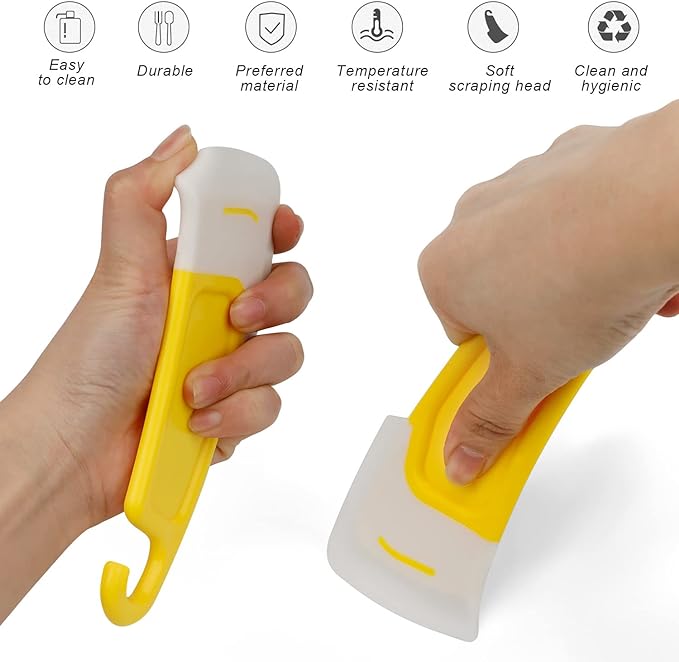 Non-Stick Silicone Kitchen Scraper