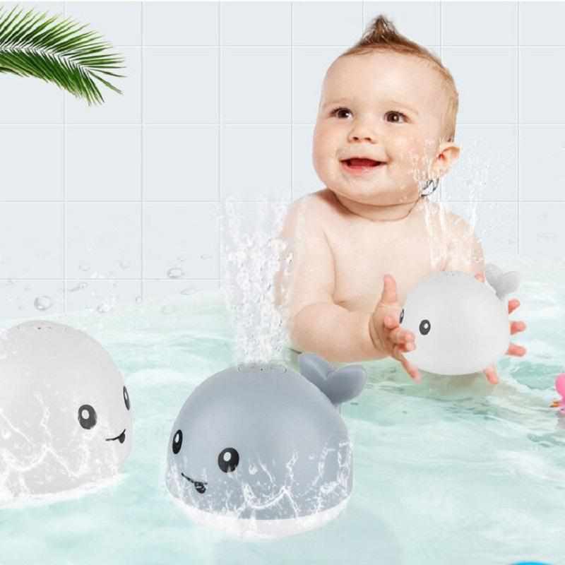 The Sprinkler Whale Baby Bath Toy