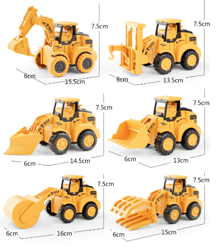 🔥Childen's Day Sale🔥 - Press & Go Engineering Car Toys🎁