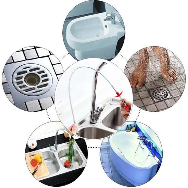 (🔥SUMMER HOT SALE - 50% OFF) Kitchen Sink Sewer Cleaning Hook🔥BUY 2 GET 1 FREE