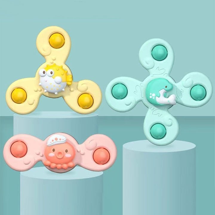 Last Day 50% OFF🔥Suction Cup Spinner Toys(6 Piece Set)