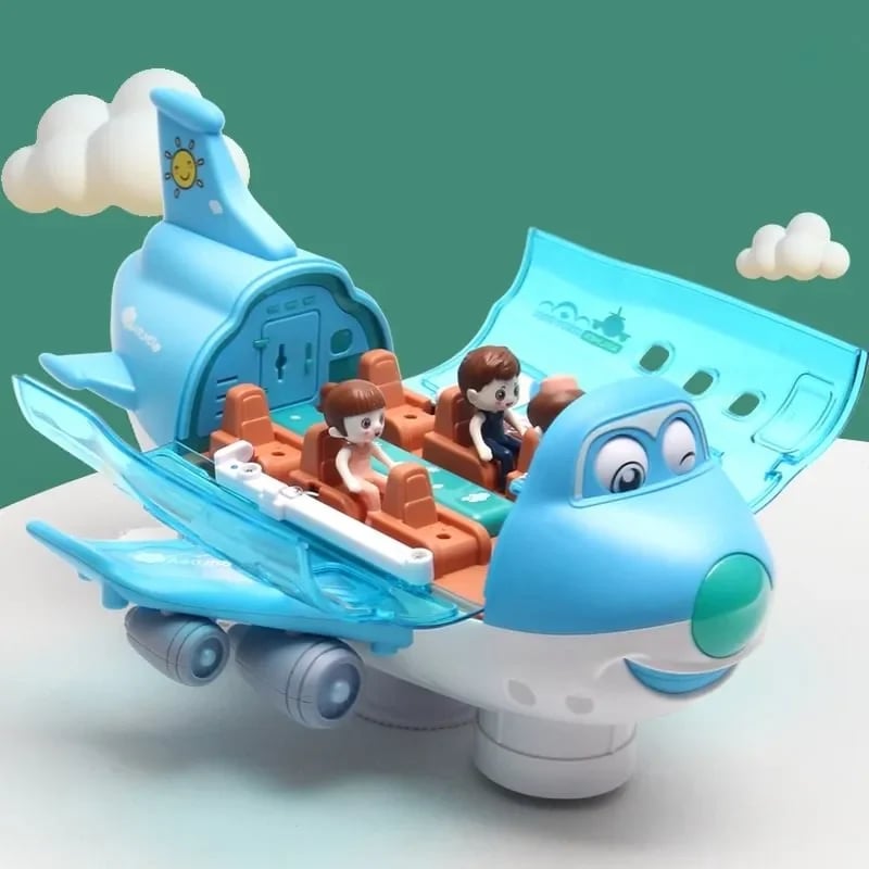 (🎁Children's Day Sale-47% OFF) 360° Rotating Electric Toy Plane ✈