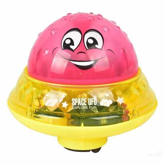 Funny Baby Bath Toy Electric Induction Sprinkler Ball with Music