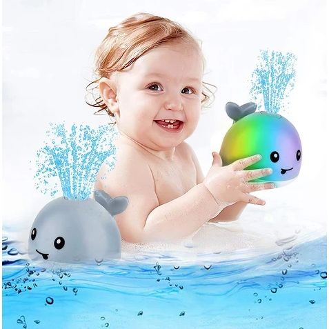 The Sprinkler Whale Baby Bath Toy